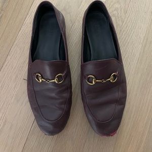 Gucci Leather Horsebit Loafer